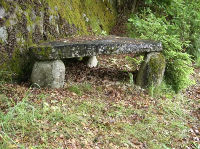 the ancient stone table of Holtan farm