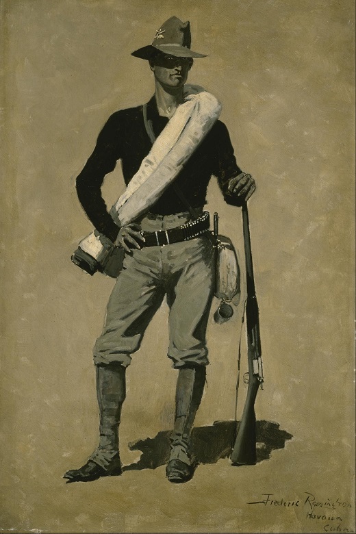  'U. S. Soldier, Spanish-American War,' by Frederic Remington 
